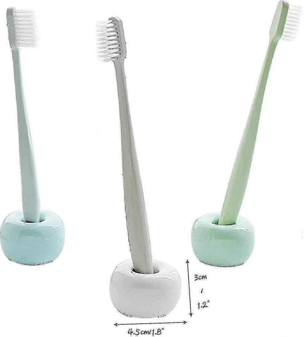 3 Pcs Mini Toothbrush Holder Stand
