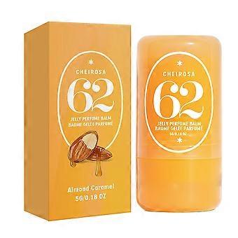 2pcsSolid perfume balm,Almond Caramel,Portable for Commuting and Dates, Elegant Fragrance