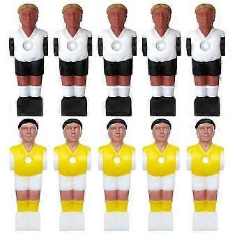 10Pcs Foosball Machine Figures Table Football Figures Foosball Machine Accessories Soccer Player Statue