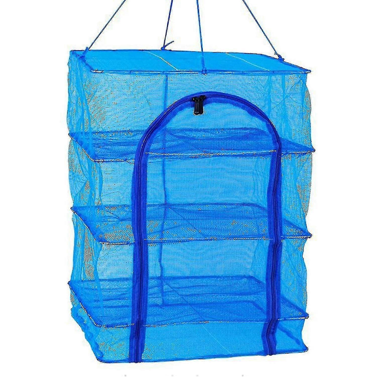 Sunning Net Folding Dried Fish Drying Cage Multi-function Nylon Net For Fishing