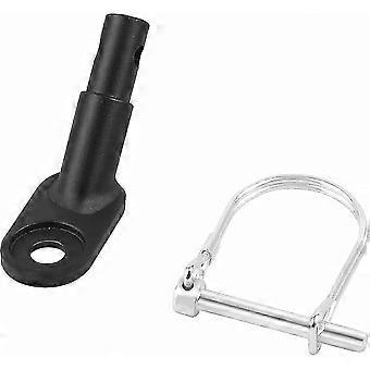 45 Bike Trailer Hitch, 10mm Universal Bike Trailer Hitch Coupler, Bike Trailer Hitch Connector Compatible Kids and Dogs FASTXM