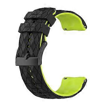 Bracelet de montre de rechange en silicone compatible avec Suunto 7