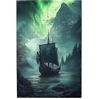 Vintage Sailing ShipsWonderful Imagination ExerciseRelax YourselfFunny Jigsaw Puzzle CYQL-661