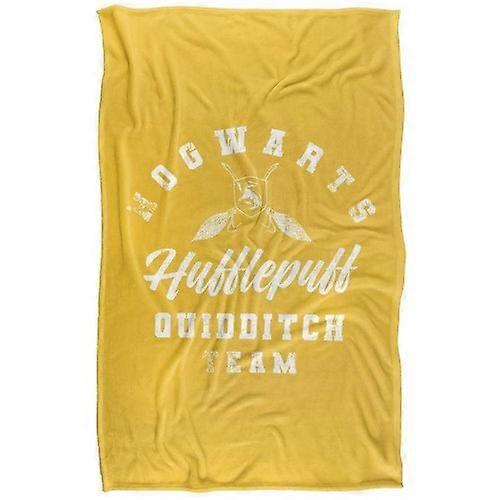 Harry Potter Hufflepuff Quidditch Blanket