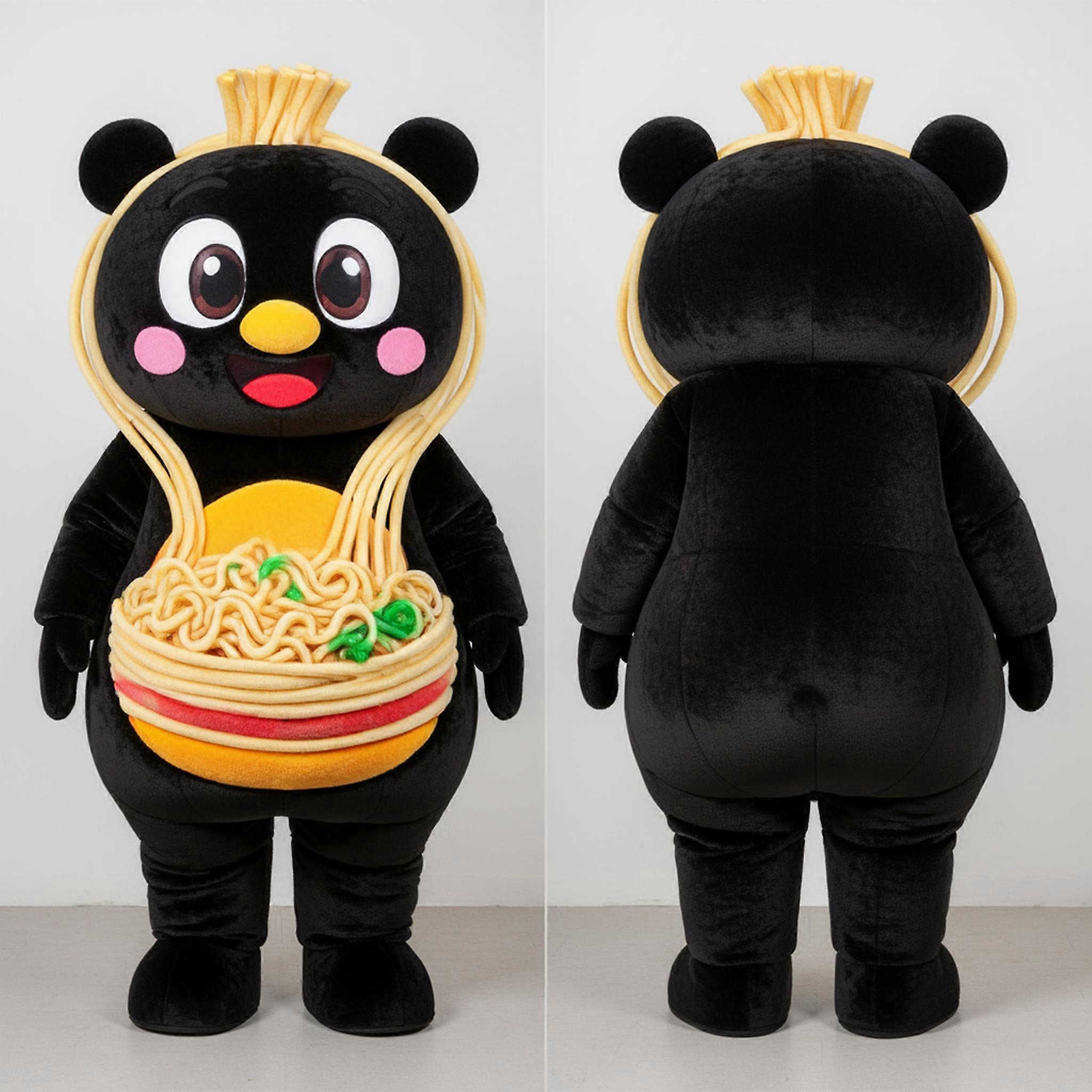 MASTICOT Vibrant Playful Ramen Mascot