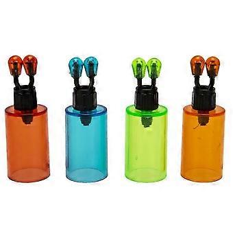 2pcs Bite Alarms Carp Fishing Hangers Bobbins Swingers Red