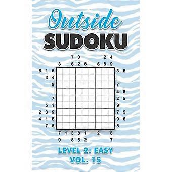 Sudoku all'aperto Livello 2 Facile Vol. 15 Gioca a Sudoku all'aperto 9x9 Griglia Nove con Soluzione