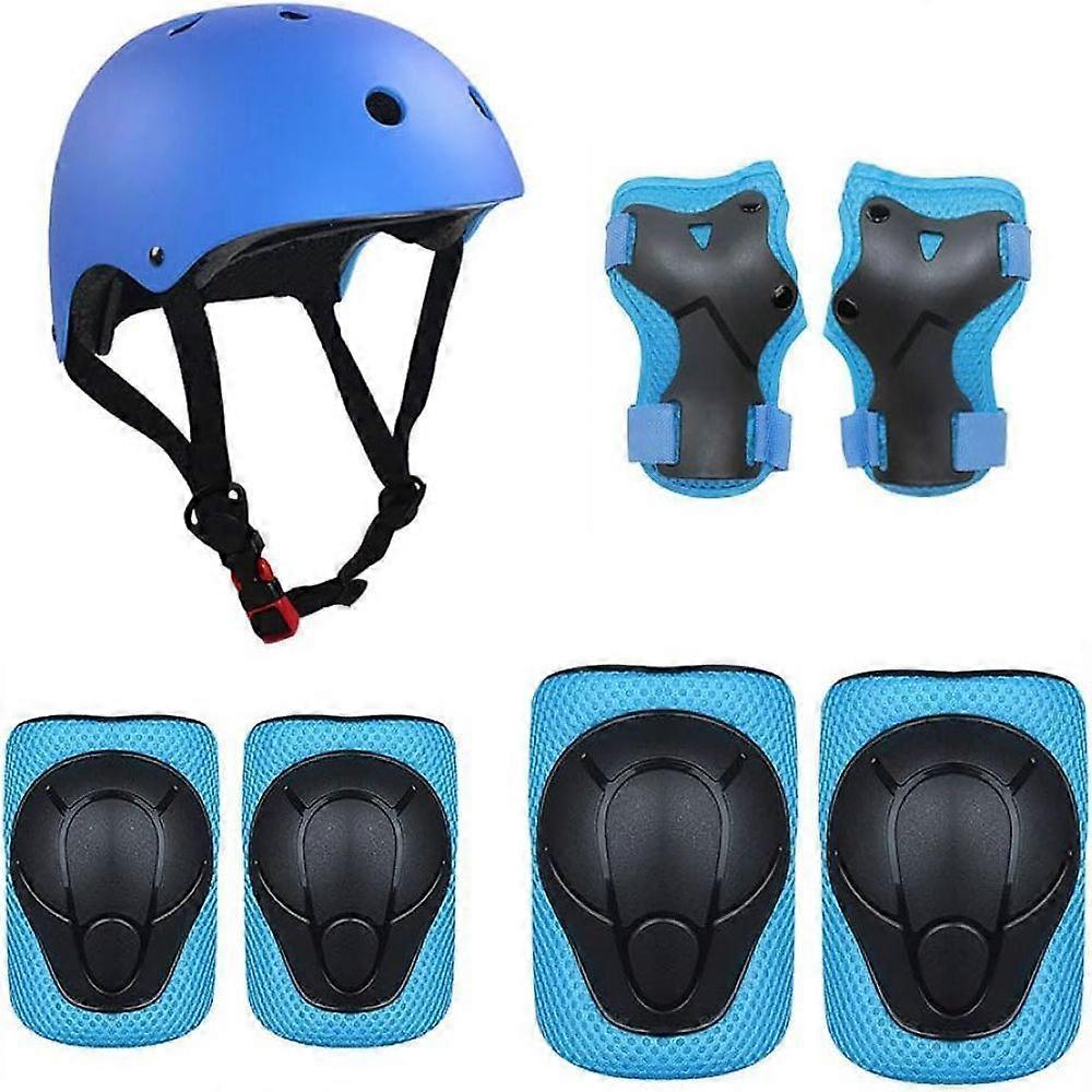 Adjustable Impact-Resistant Ventilated Kids Protective Gear Set