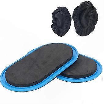 Dischi scorrevoli e dischi per allenamento del core per pavimenti in moquette e parquet, attrezzature fitness resistenti all'abrasione per allenamenti di tutto il corpo.