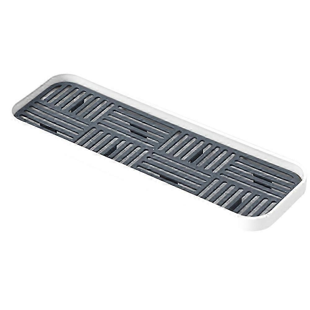 Sink Soap Rack Sponge Holder Cup Tableware Drain Tray Dish A
