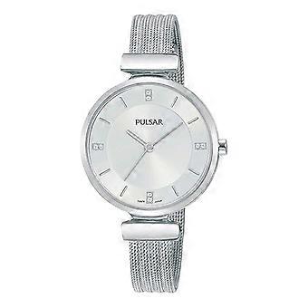 Relógio feminino Pulsar em aço inoxidável 30mm PH8467X1