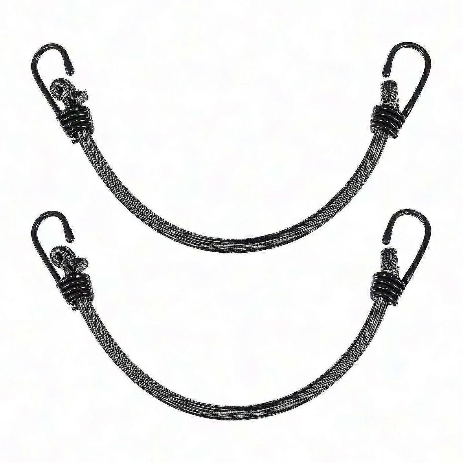 Heavy Duty Bungee Cords with Hooks Elastic Tie Down Straps