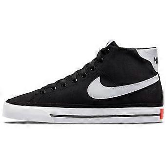 Nike Court Legacy Canvas Mid 'Preto e Branco' DD0162-001