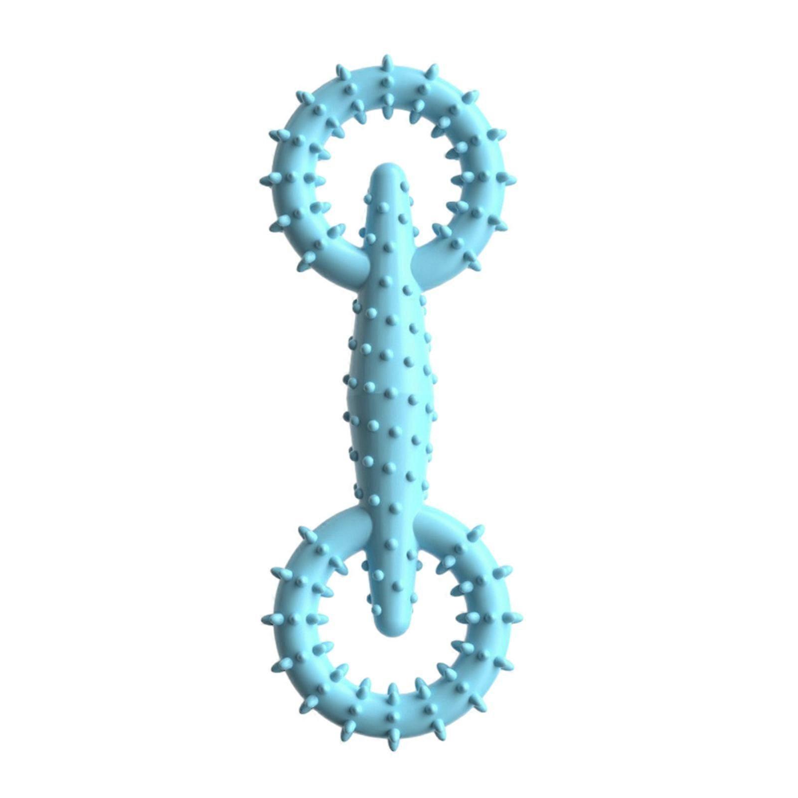 Spiny TPR Chew Toy With Pull Tab