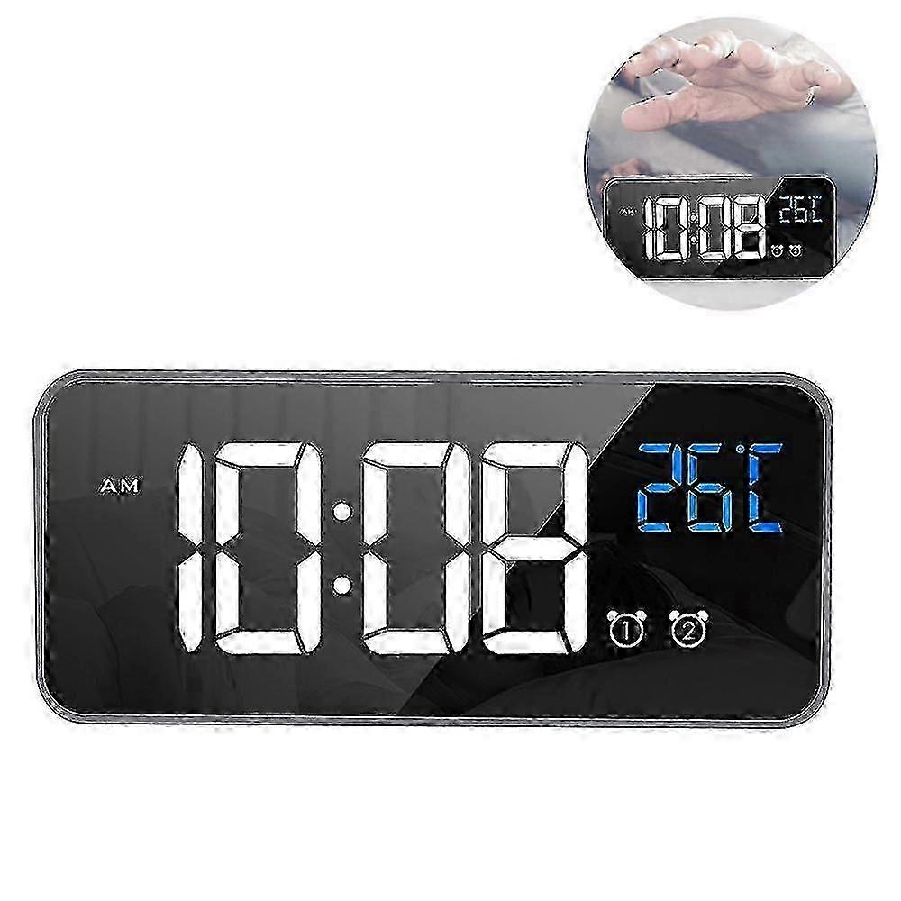 Led Display Digital Alarm Clock, Usb Charging Port