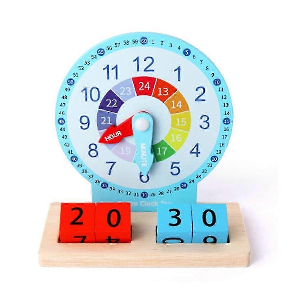 Educational Wooden Clock Toy