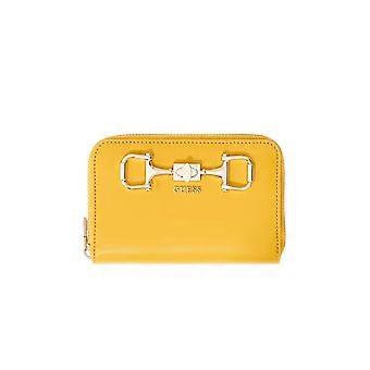 Portefeuille Guess Janie Medium Femme Jaune