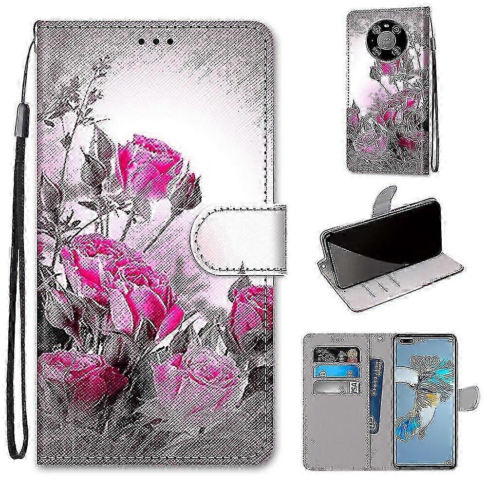 Pink Rose Huawei Mate 40 Pro Case