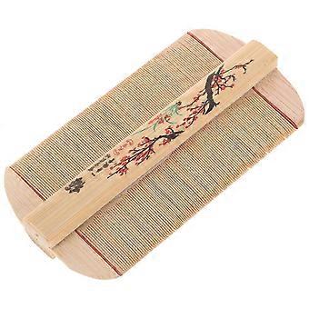 Fine Tooth Bamboo Comb For Nits Dandruff