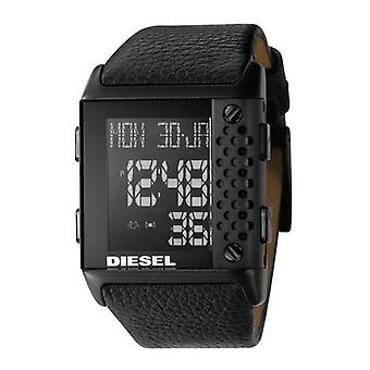 Diesel watches Quartz Digital Men's Watch with Cowhide Bracelet DZ7122