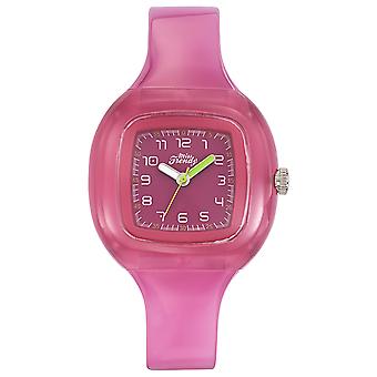 Miss trendy Quartz Analog Child Watch with KL244 Plastic Bracelet