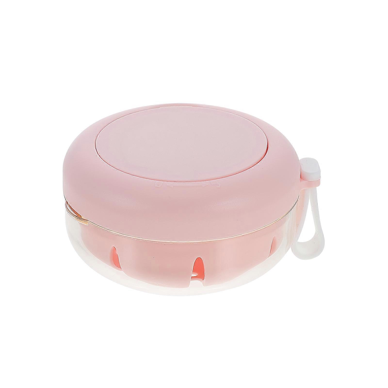 Portable Case Pink for Storage Use Tooth Case