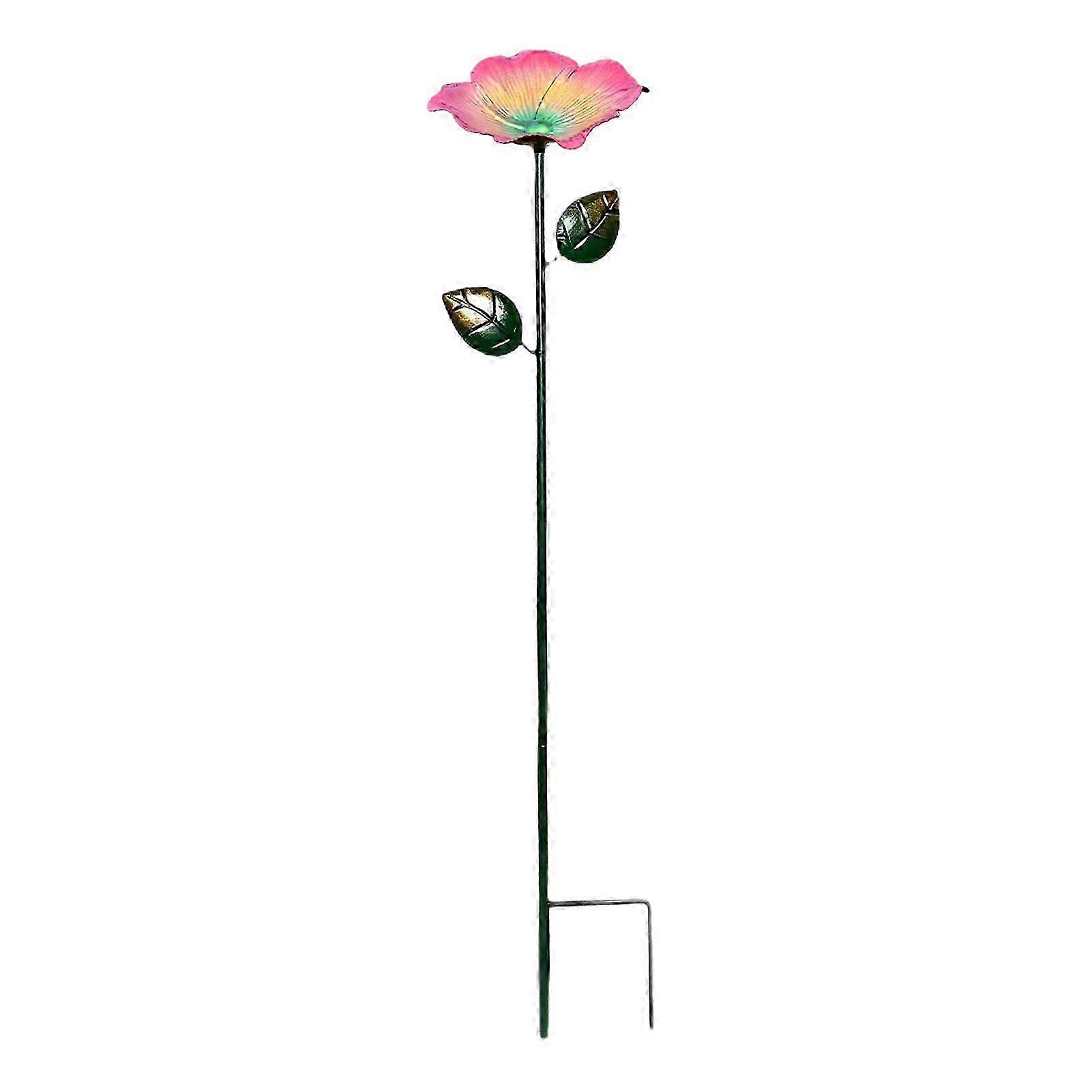 Metal Flower Bee Feeder Stake