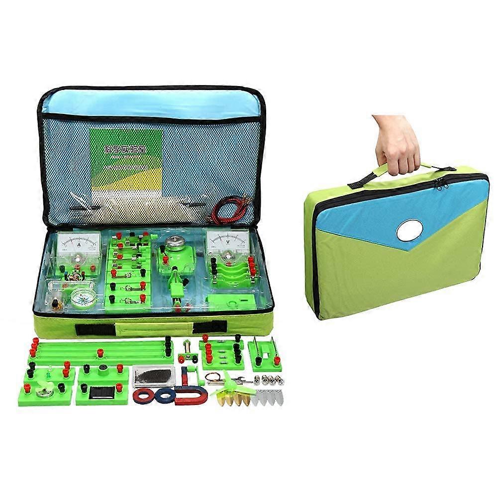 Electricity and Magnetism Experiment Kit for Students, HandsOn STEM Educational Physics Set