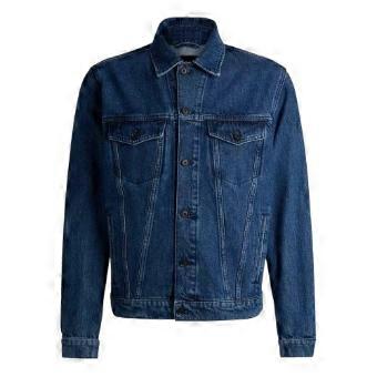 Boss Mens Straight Hem Denim Jacket