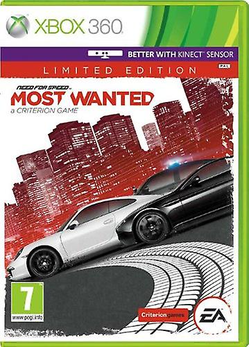 Need For Speed Most Wanted - Limited Edition (Xbox 360) - PAL - New & Sealed
