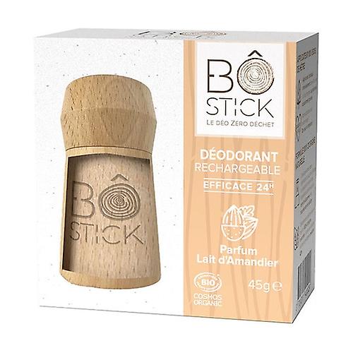 Deodorant with almond milk wood applicator 1 unit (Almond)