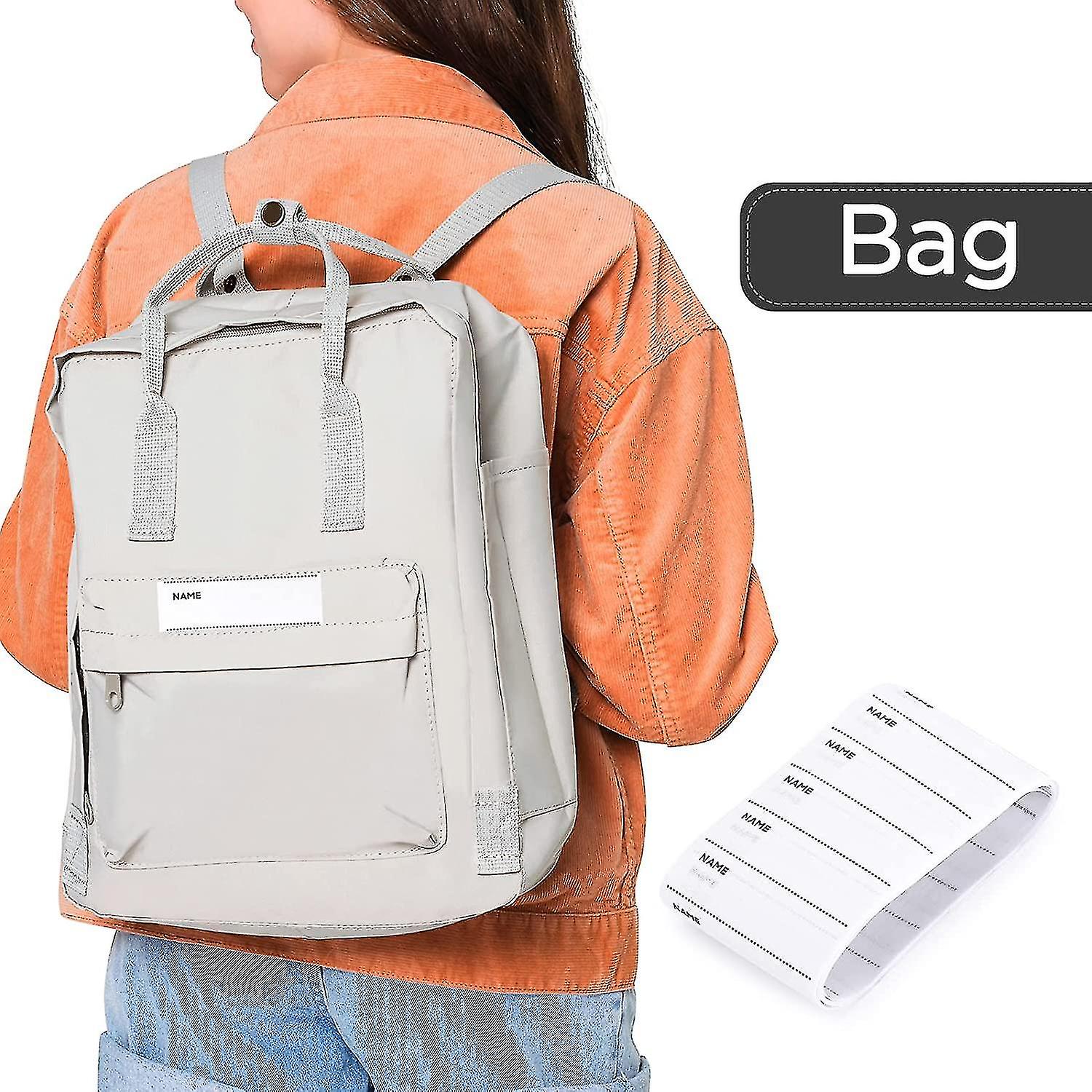 200 Pieces Name Labels For Clothes, Blank Name Tags, Washable Ironon