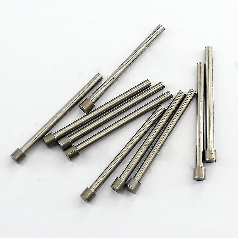 30 Pieces 2x100mm 65mn Round Tip Straight Punching Ejector Pin
