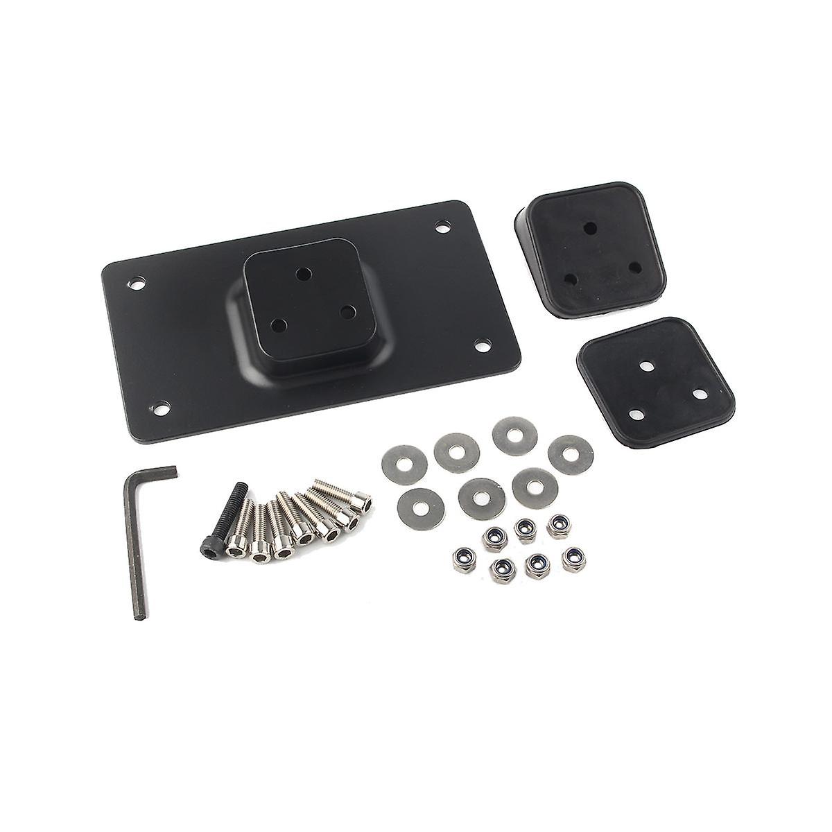 Motorcycle Laydown Tilt License Plate Kit Frame Mount for Big Sportster Softail