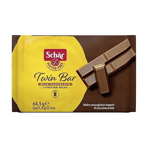 Gluten-free twin bar 65 g (Chocolate)