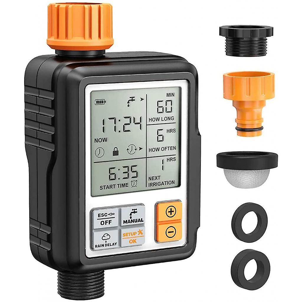 Programmierbarer Wassertimer IP65 Wasserdichtes Upgrade-Material für Gartenrasen