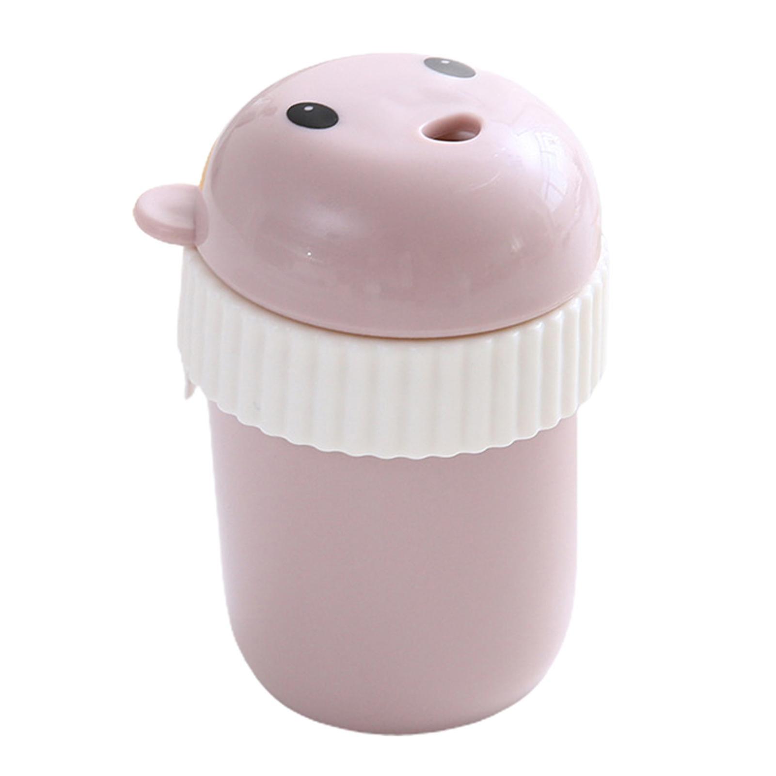 Trumsen Toothpick Box Cartoon Bear Pattern Rotating Cover Pp Household Toothpick Bottle For Kitchen