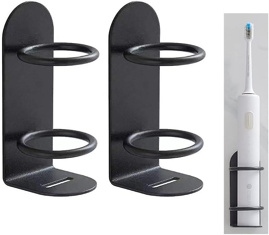 2Pack  Eco-Friendly Wall Toothbrush Holder for Bathroom