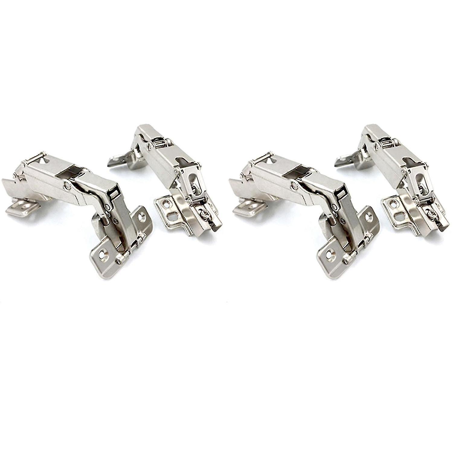 (2 Pair) Cabinet Hinges Soft Close Full Overlay (165 Degrees)