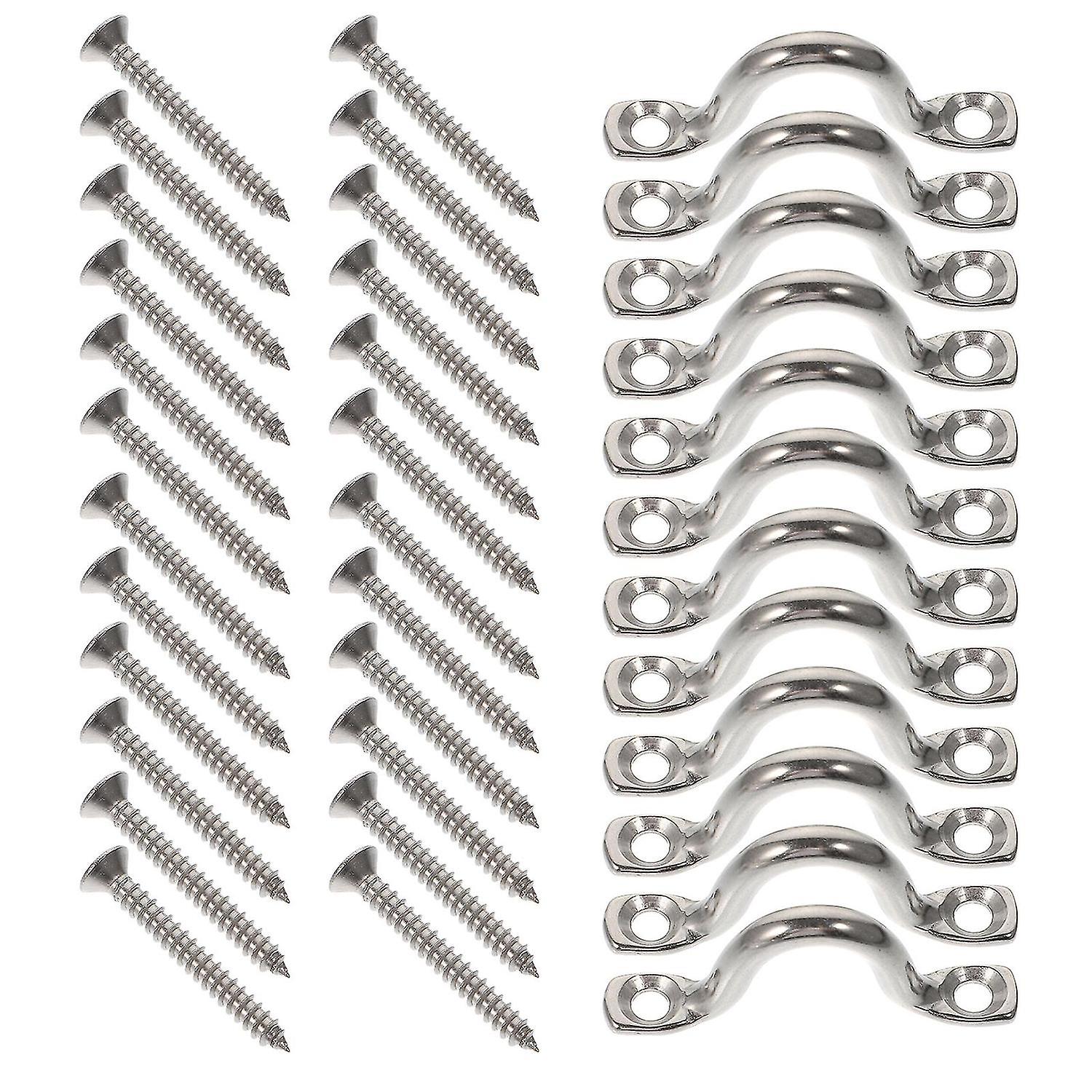 1 Set Kayak Pad Eyes Kayak Supplies Durable Kayak Deck Loops Deck Loops