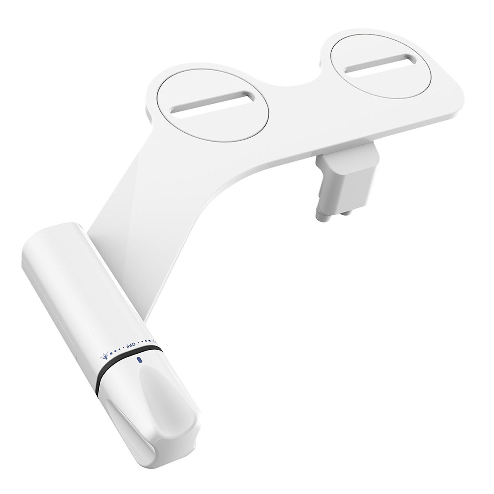 Slim Toilet Bidet Attachment Easy Install Manually Discharge Water Bidet for Bathroom