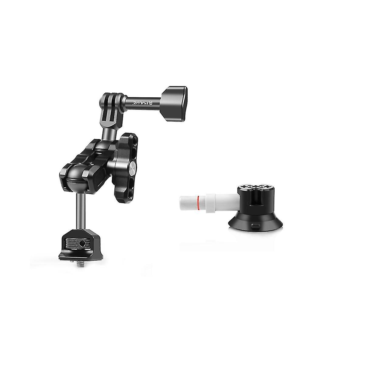 Portable Suct +sports Camera Interface Bracket 3-inch Car Suct Bracket Set