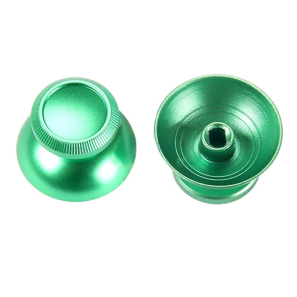 2Pcs Aluminum Alloy Joystick Rocker Cover Mushroom Cap for P5 P4 XB One Game Controller Replacement Repair Accessory
