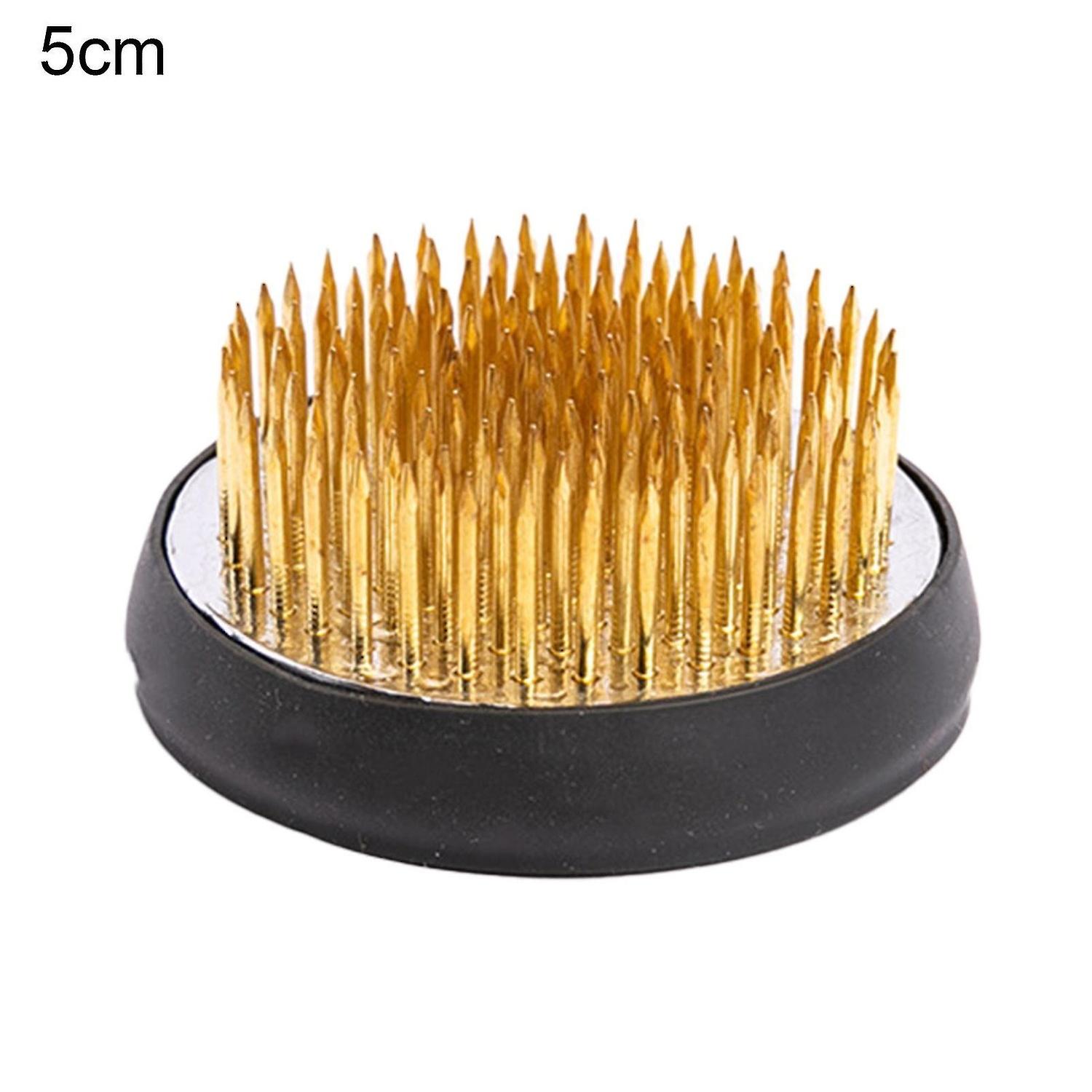 Flower Durable Flower Fixed Tool Round Workmanship Flower Arrangement Pin Holder For Garden
