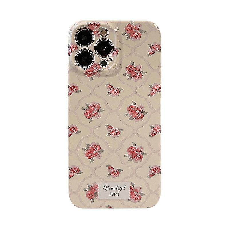 Beautiful Flowers Phone Case for iPhone 15 14 13 12 11 Pro Max XS X XR 7 8 Plus SE2022 Soft Silicone