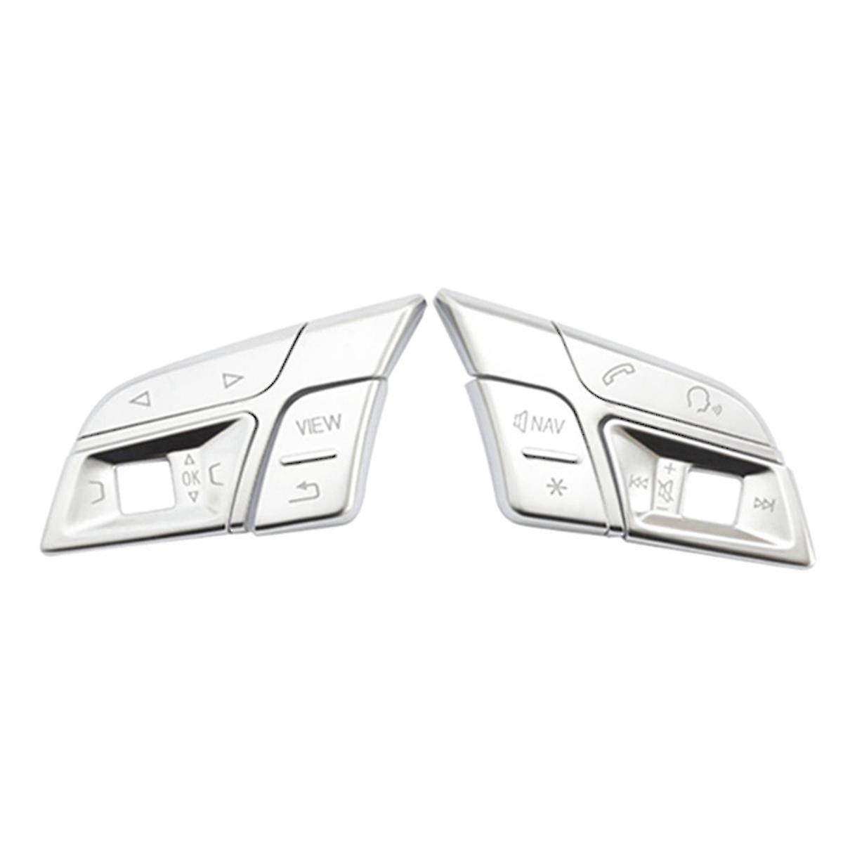 Car Steering Wheel Buttons Trim Cover Stickers For Q3 Q5 A1 A3 8v A4 B9 B8 A5 A7 2018 High Version