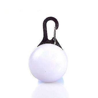 LED Dog Round Tag,6 Pcs LED Dog Luminous Flashing Dog Collars Safety Anti Lost Collars Advanced Technology