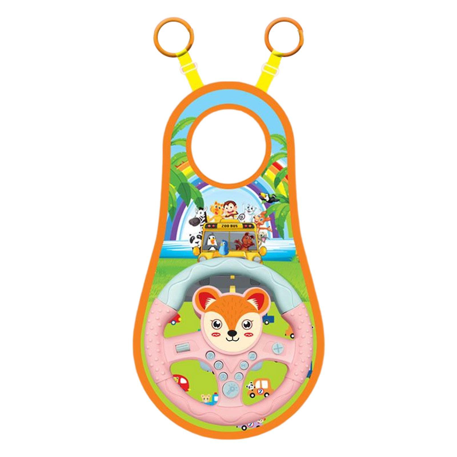 Simulation Steering Wheel Car Toy Interactive for Games lowire