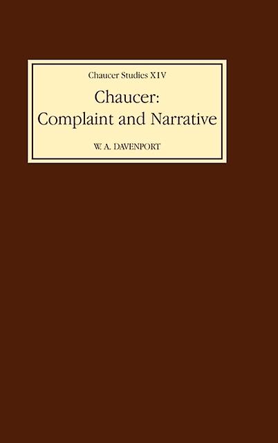 Chaucer Complaint And Narrative