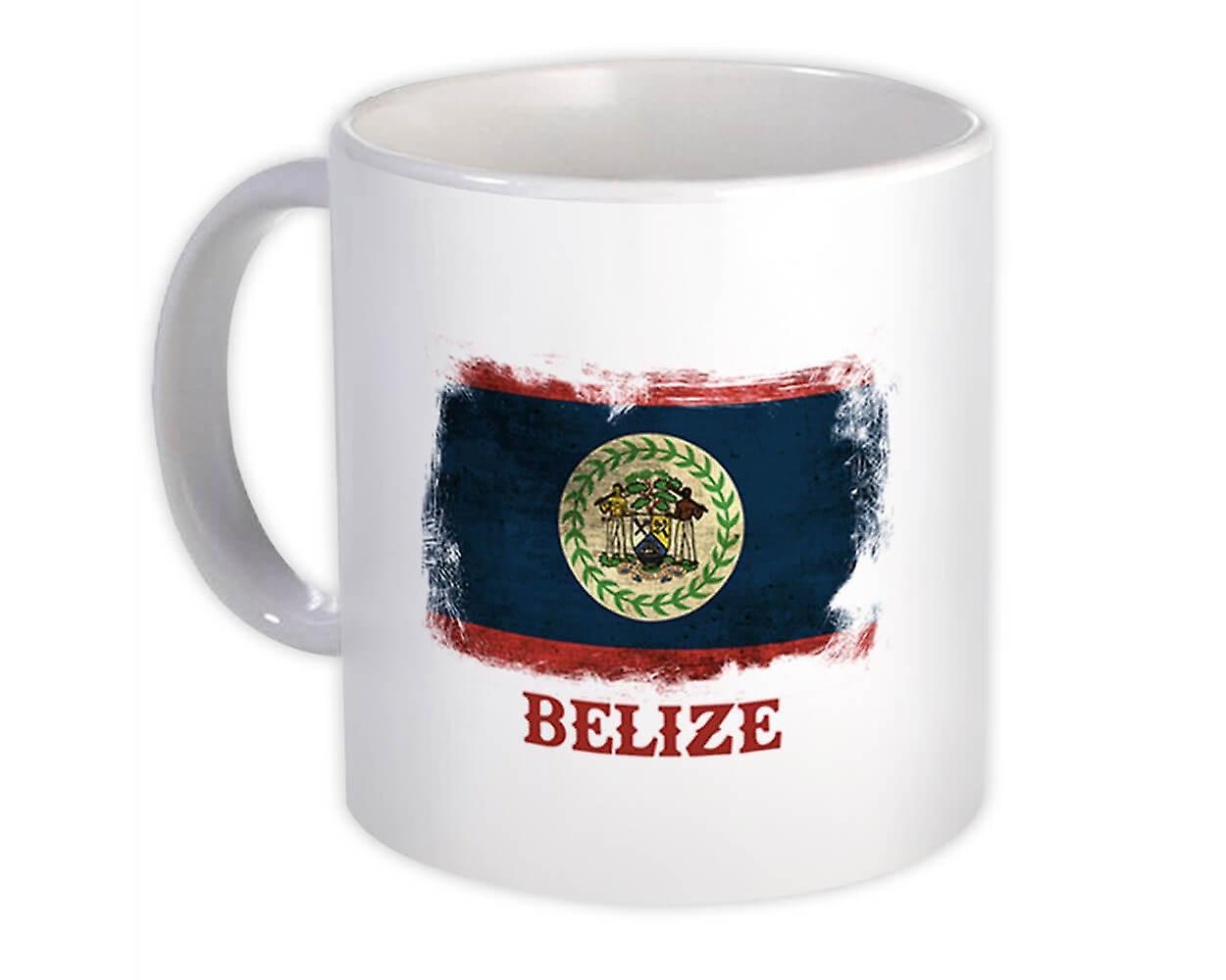 Gavekrus: Belize Belizean Flag Distressed